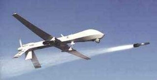 Drone strike Attack by one or more unmanned combat aerial vehicles