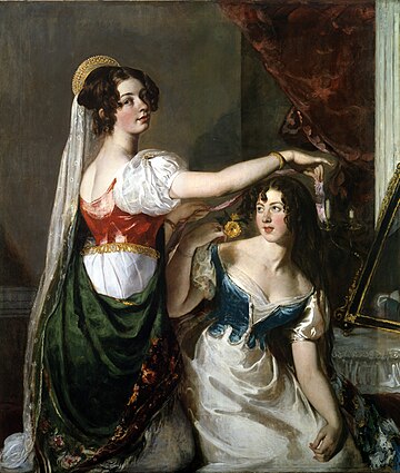 File:Preparing for a Fancy Dress Ball by William Etty YORAG 2009 6.jpg