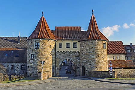 Prichsenstadt, Westtor, 3