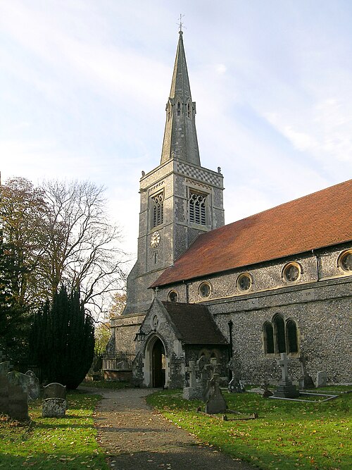 St Mary’s Church from the south-east