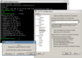 PuTTY nightly build (rev. 7864) under Wine in KDE 3.5.9 in Gentoo Linux