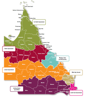 Regions Of Queensland