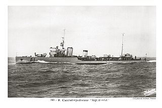 Italian destroyer <i>Aquilone</i> (1927)