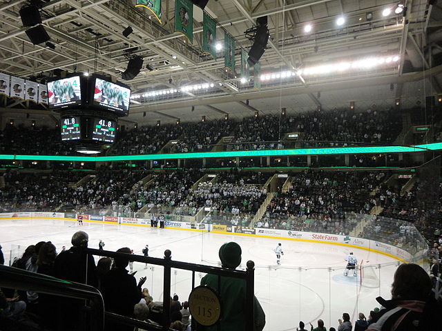 The Ralph Engelstad Arena is one of the largest arenas in college hockey.