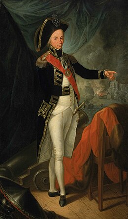 Horatio Nelson: Achtergrond, Militaire carrière, Legende