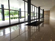 The south lobby of the Richard King Mellon hall Richard King Mellon Hall - South Lobby.jpg