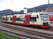 Ringzug der Hohenzollerischen Landesbahn in Neustadt