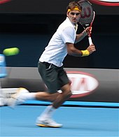 Roger Federer qualifies for the tenth time Roger Federer 2011.jpg