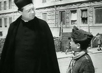 Don Pietro (Aldo Fabrizi) și micul Marcello (Vito Annichiarico)