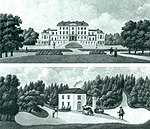 Rosersbergs slott samt park 1817.