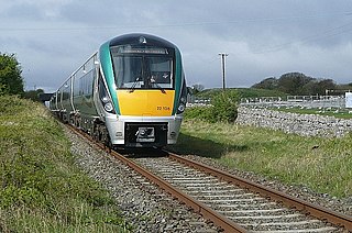 <span class="mw-page-title-main">Dublin–Westport/Galway railway line</span> West-east Irish transport link
