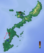 Satsuma destroys Nakijin Castle; Ryukyuan army retires; Satsuma army lands at Yomitan and advances towards Urasoe; Satsuma fleet advances towards Naha. 1 May – 3 May 1609.