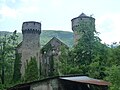 Les ruines d'un château à Séchilienne.