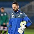 den Torwarttrainer der SV Ried Hubert Auer. the goalkeeper coach of SV Ried Hubert Auer.