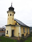 Chapel of the dead with cemetery