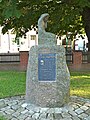 Engelnstedt: Denkmal für den Maler, Bildhauer und Lapplandforscher Gustav Hagemann (1891 - 1982)