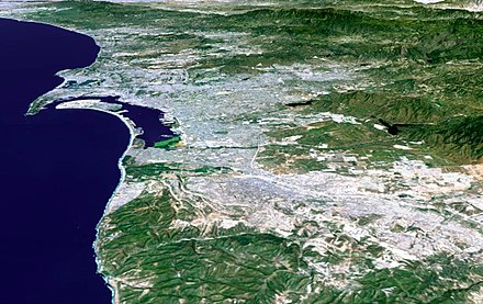 Many of the cities seen from the sky as part of the San Diego-Tijuana metropolitan area.