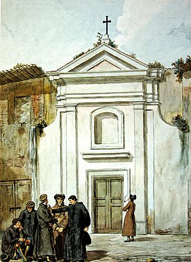 San Pellegrino en Vaticano - Achille Pinelli - 1834.jpg