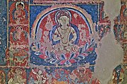 Buddhist frescos in Saspol caves / Ladakh, India