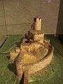 Modell von Schloss Weesenstein im Mittelalter