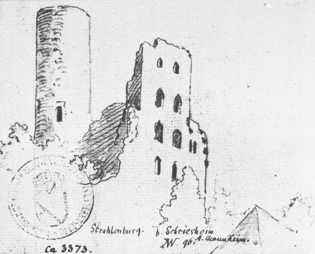 Die Strahlenburg in Schriesheim