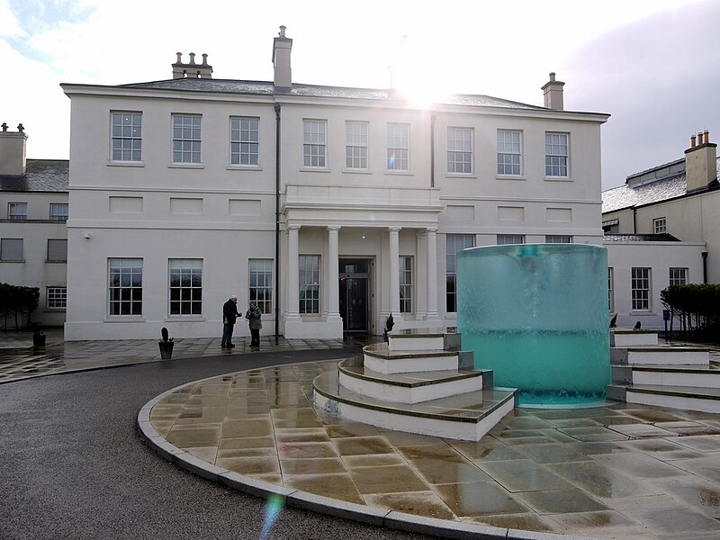 File:Seaham Hall Hotel and 'Charybdis' - geograph.org.uk - 1706282.jpg