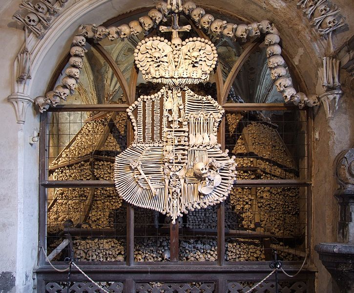 File:Sedlec Ossuary - the Schwarzenberg coat-of-arms.jpg