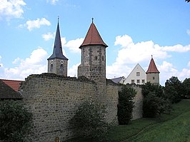 Deel van de middeleeuwse stadsmuur
