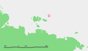 Location of Wilkizki Island