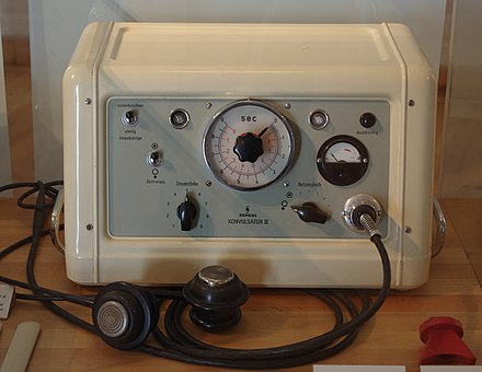 ECT machine from before 1960.