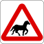 Singapore road sign - Warning - Animals.svg