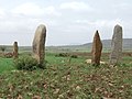 Steli żgħar fl-għalqa stele Gudit