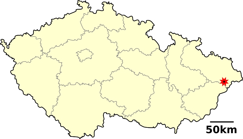 File:Smrk (Beskydy, CZE) - location map.svg