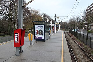 <span class="mw-page-title-main">Poortwachter tram stop</span> Tram stop in Amstelveen, Netherland