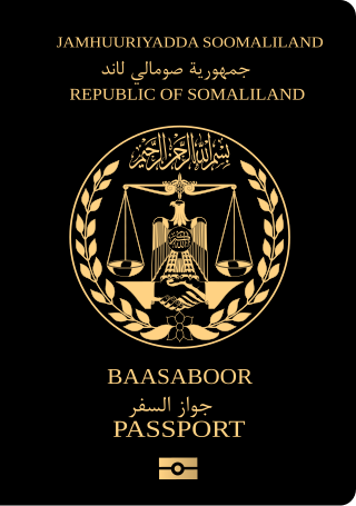 <span class="mw-page-title-main">Somaliland passport</span> Passport of the Republic of Somaliland issued to Somalilander citizens