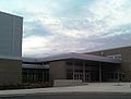 Main entrance to South Meadows Middle School in w:Hillsboro, Oregon. Opened in 2009.