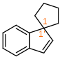 Spiro(cyclopentane-1,1'-indene).svg