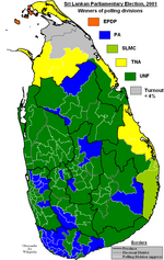 Vignette pour Élections législatives srilankaises de 2001