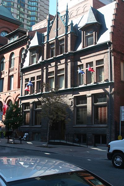 File:St George's Hall, 14 Elm St, Toronto, ON, Exterior, Sept 2013.jpg