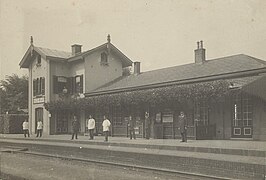 Bahnhof Heerhugowaard (um 1880)