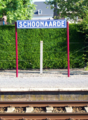 Naambord station Schoonaarde