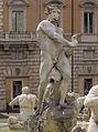 2195) "Le Maure", de la fontaine du même nom, Piazza Navona, Rome, Italie. 30 janvier 2014