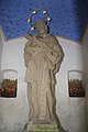 English: Statue of Saint John of Nepomuk in chapel in Libuše valley in Třebíč. Čeština: Socha sv. Jana Nepomuckkého v kapli v Libušině údolí v Tř.