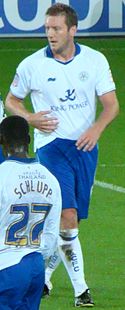 Howard in his fifth season with Leicester, 21 September 2011 Steve Howard 2011.jpg