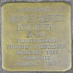 Stolperstein Georgenstraße 44-46, Eisenach-Werner Alfred Löwenstein-CTH.JPG