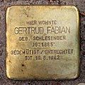 Gertrud Fabian, Sybelstraße 6, Berlin-Charlottenburg, Deutschland