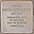 Stolperstein für Marta Glückaufova (Horaždovice).jpg