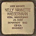 Stumbling stone for Nelly Nannette Wassermann (Simmelsdorf) .jpg