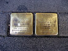 Stolpersteine Siegfried Winterberg, Irmgard Winterberg, Am Hof 22, Bonn.JPG