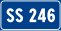 Государственная дорога 246 Italia.svg